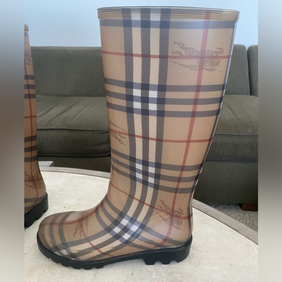 Burberry Nova Check Rainboots - EU 37 - Picture 2 of 8